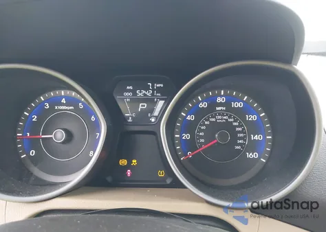 2011 Hyundai Elantra Gls (Ulsan Plant) из США, поврежденный, VIN KMHDH4AE6BU161052